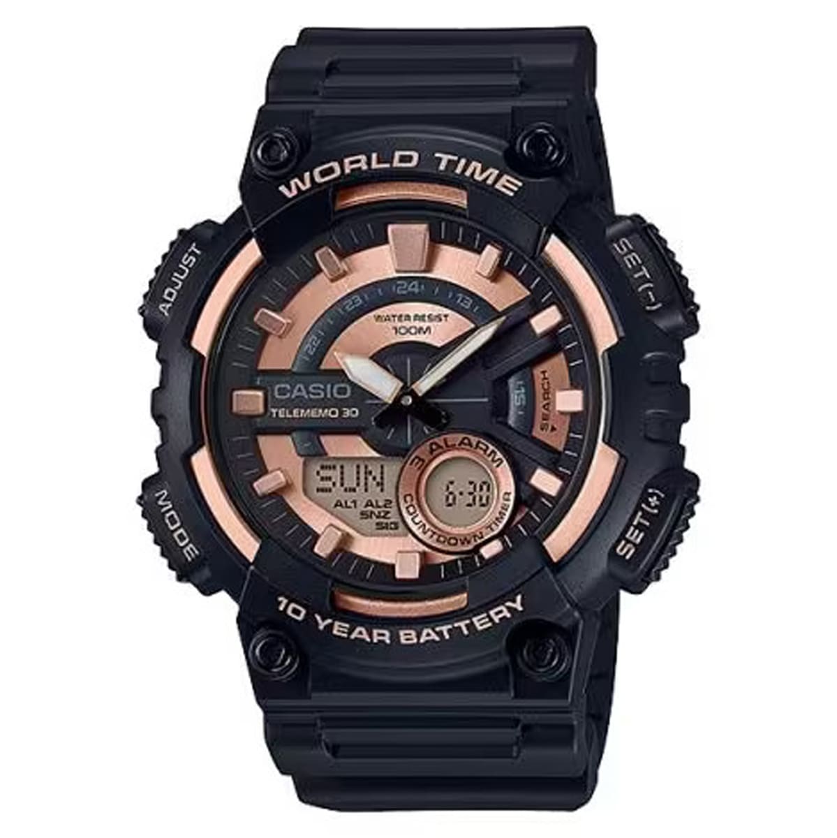 MONTRE CASIO HOMME DIGITAL SILICONE